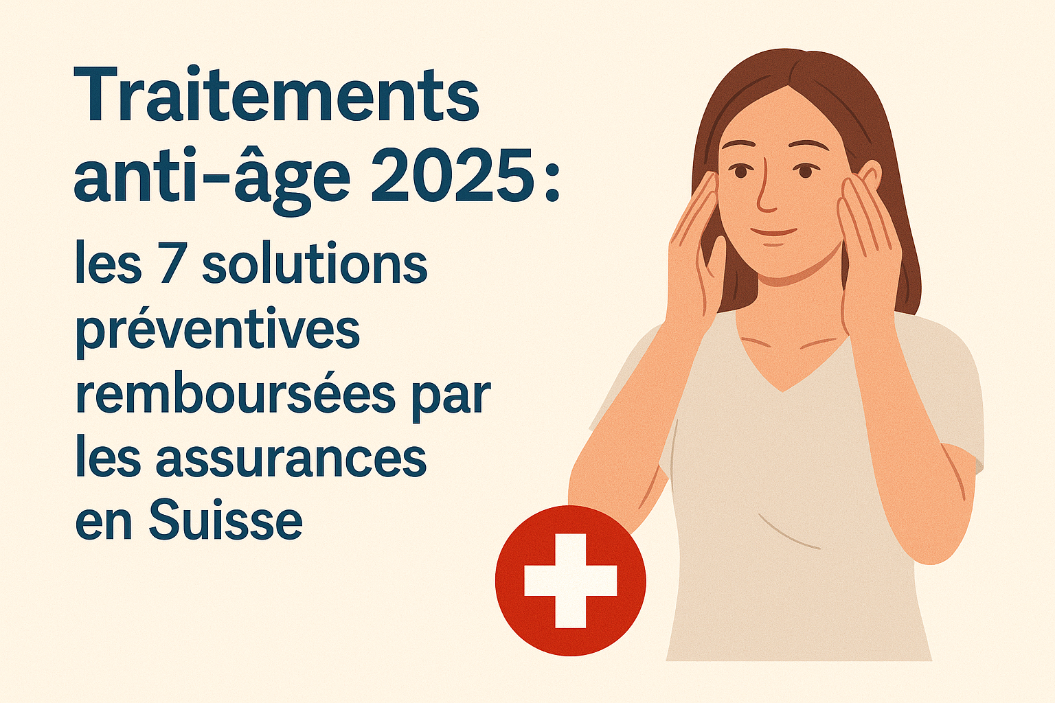 Traitements anti-âge 2025 : les 7 solutions préventives remboursées par les assurances en Suisse